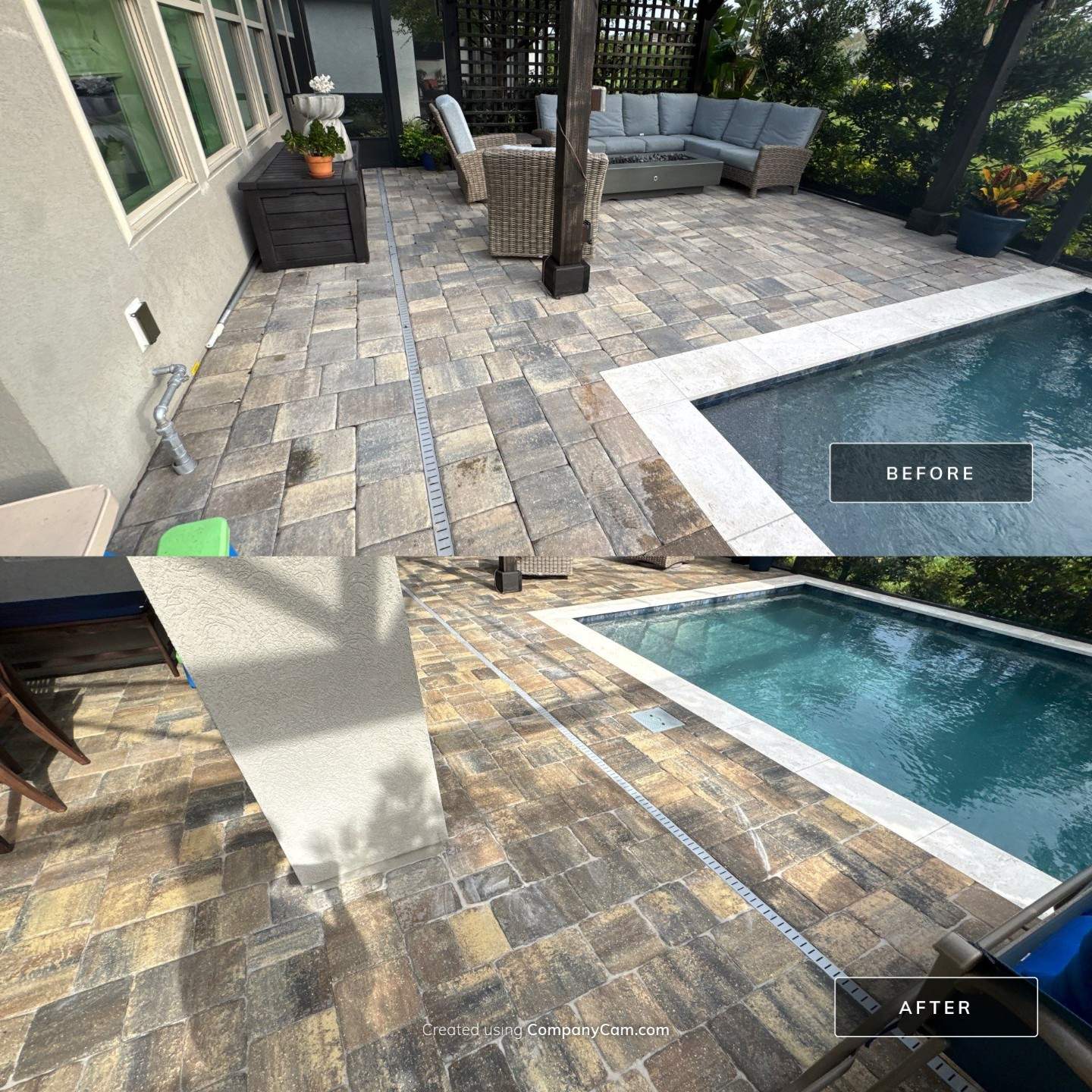 Annual Driveway, Sidewalk, and Paver Cleaning & Sanding in Nocatee, FL