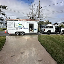 Brightening-Up-Beacon-Street-House-Wash-and-Driveway-Sidewalk-Cleaning-in-St-Augustine-FL 1