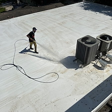 Commercial-TPO-Roof-Cleaning-on-Norwood-Ave-Restoring-Reflectivity-in-Jacksonville-FL 1