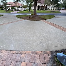 Double-Driveway-Transformation-Driveway-Sidewalk-Cleaning-on-Heritage-Cove-Drive-St-Augustine-FL 6