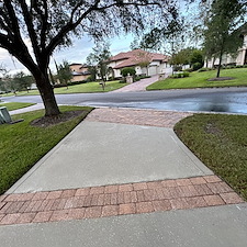 Double-Driveway-Transformation-Driveway-Sidewalk-Cleaning-on-Heritage-Cove-Drive-St-Augustine-FL 0