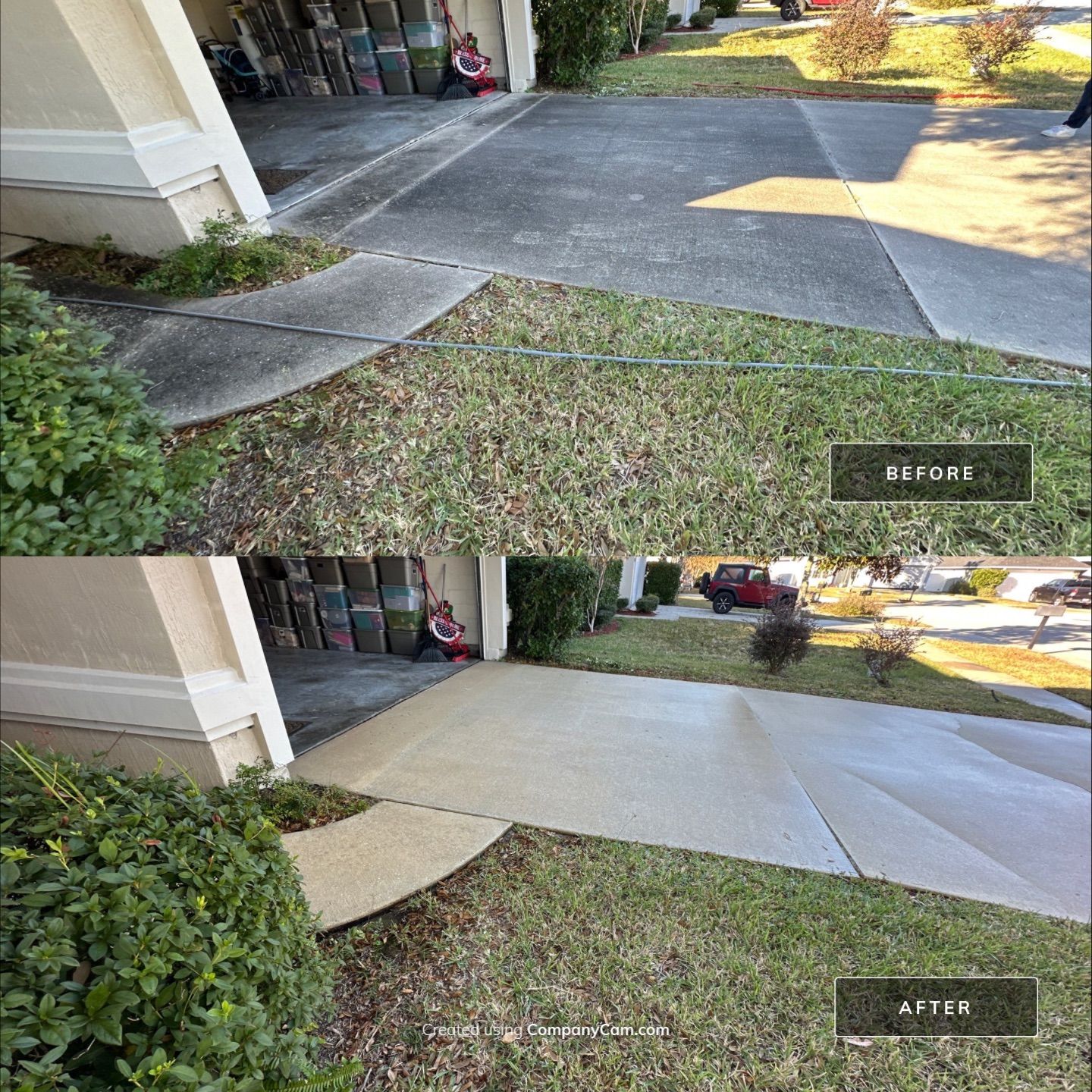 Driveway & Sidewalk Cleaning on Oak Arbor Circle: A Sparkling Transformation in St. Augustine, FL 32084