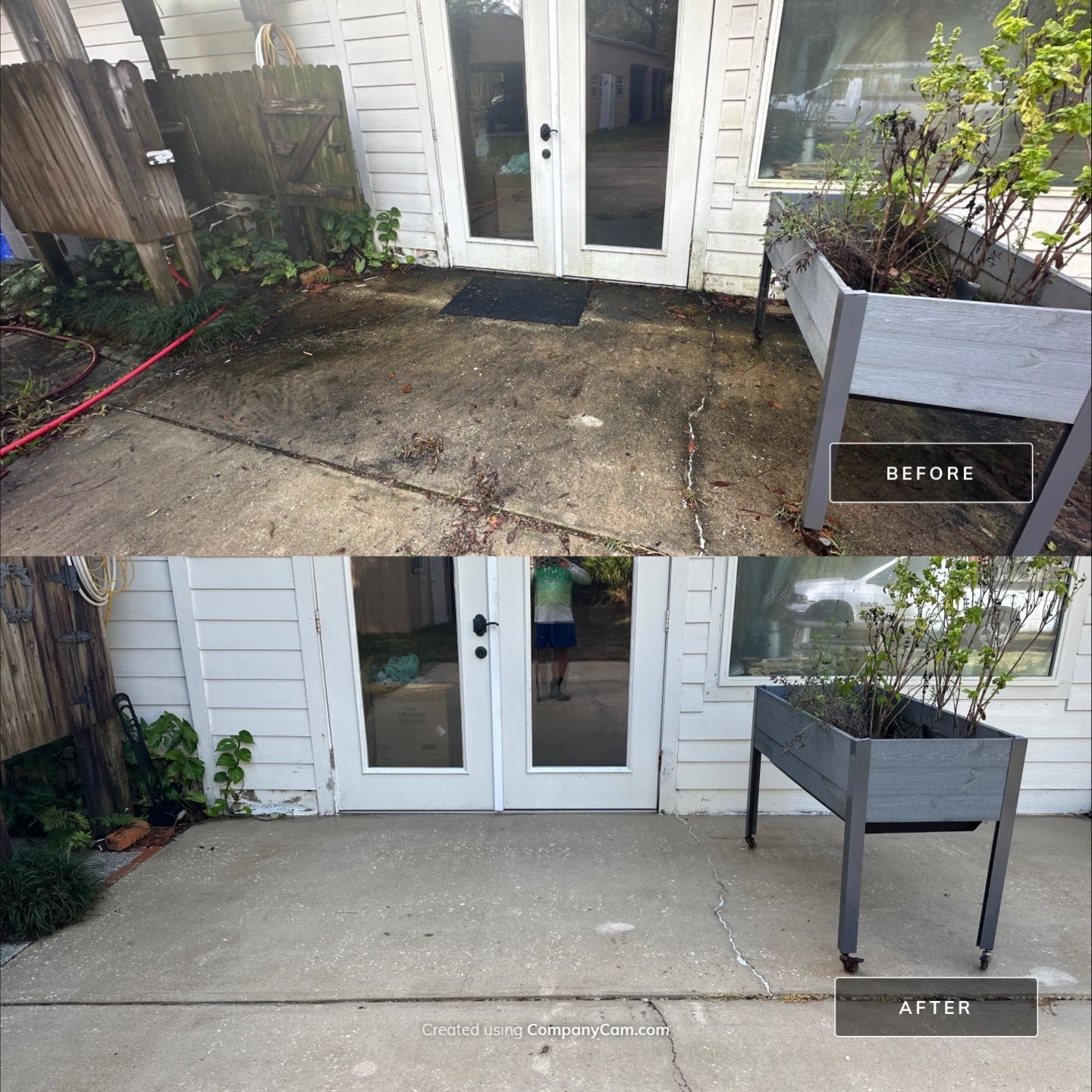 Pre-Sale Transformation on River Point Ct: House Wash and Driveway & Sidewalk Cleaning in St. Augustine, FL 32092