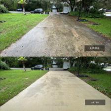 Stunning-Transformation-Driveway-Sidewalk-Cleaning-and-Building-Wash-in-St-Augustine-FL 0